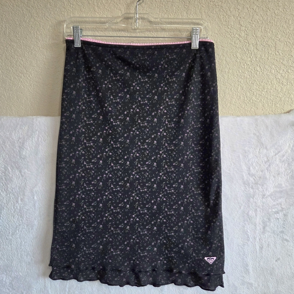 Rare Vintage y2k Roxy Quiksilver Floral skirt